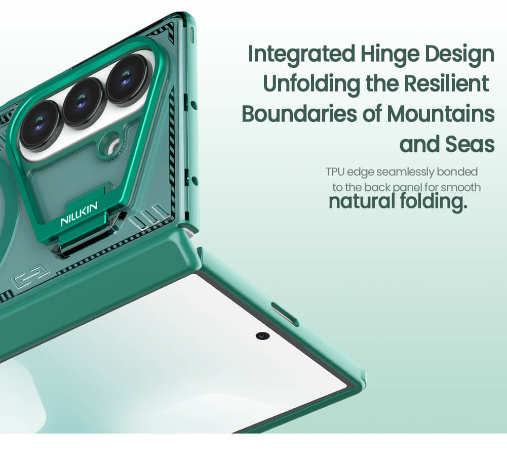 Чехол-крышка NILLKIN для Samsung Galaxy Z Fold7 (Fold 7 5G), Samsung W26 (серия Iceblade Fold Magnetic)